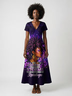 Storm Short Sleeve Maxi Dress Promo