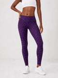 Purple Leopard Leggings