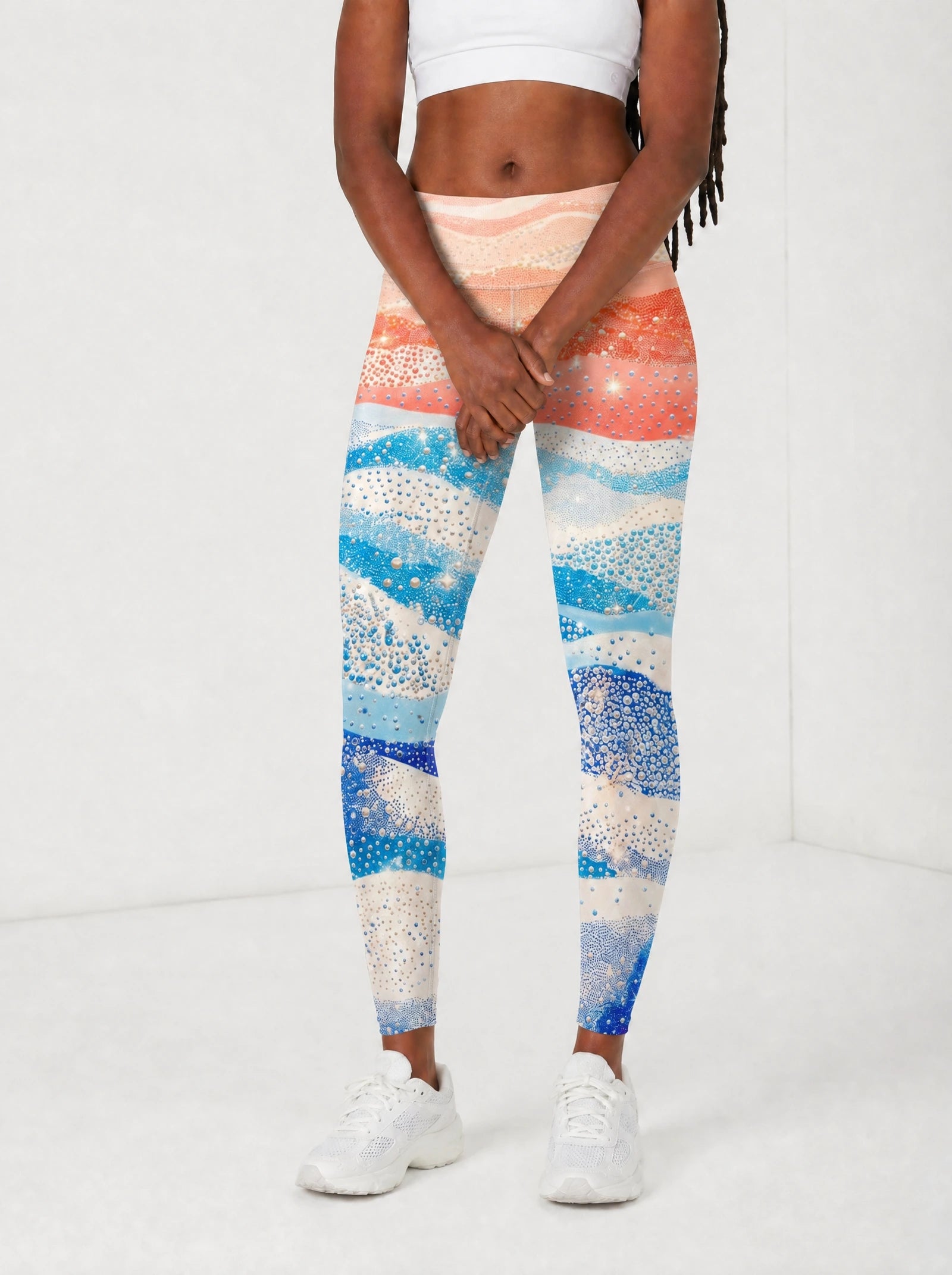 "Maji" Leggings — front view on model