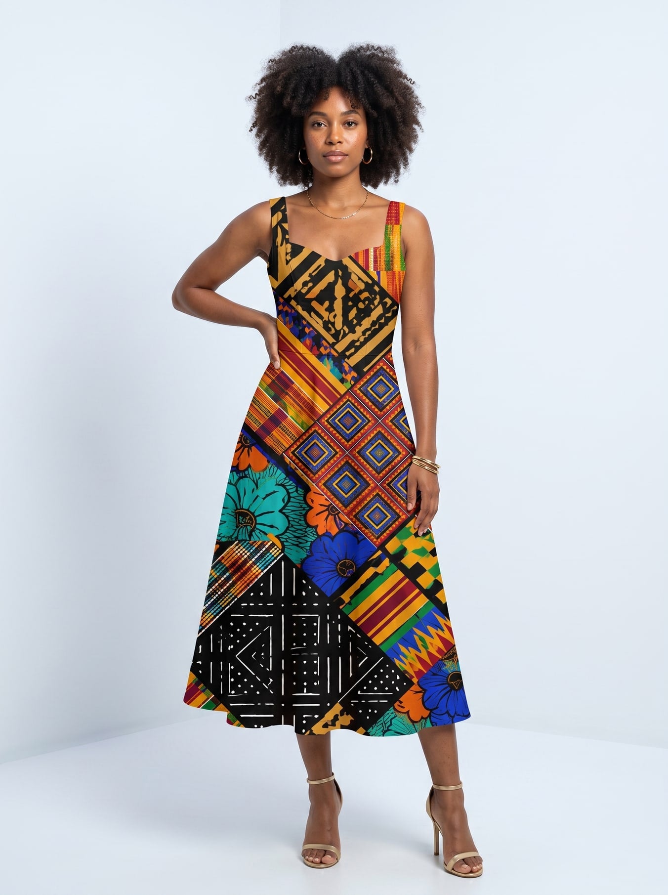 "Vitambaa" Corset Dress
