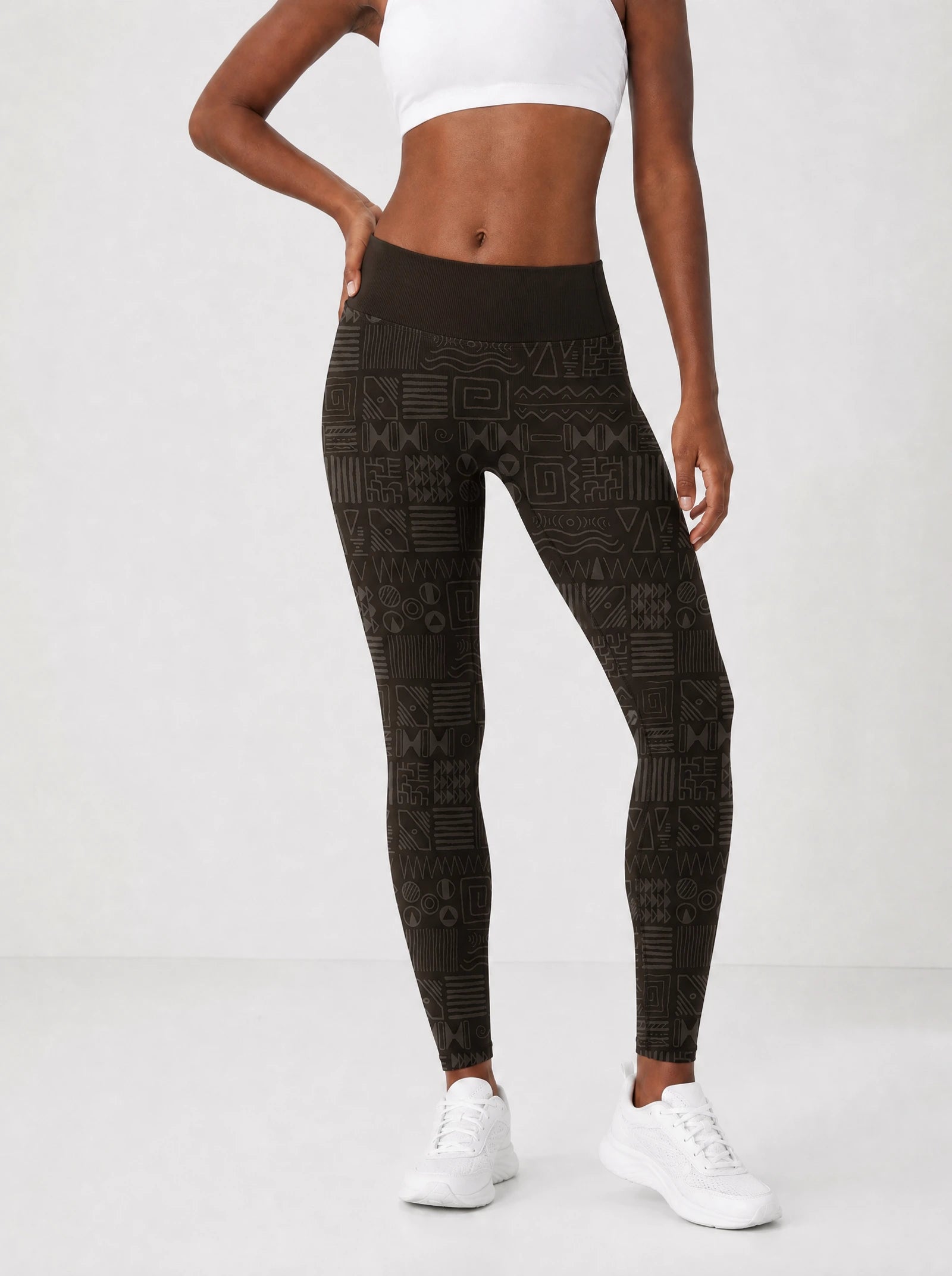Legacy Leggings — front view on model