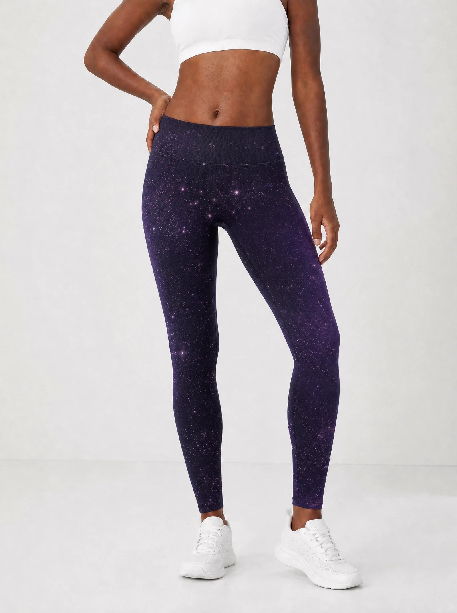 "Nyamekye" Leggings — front view on model