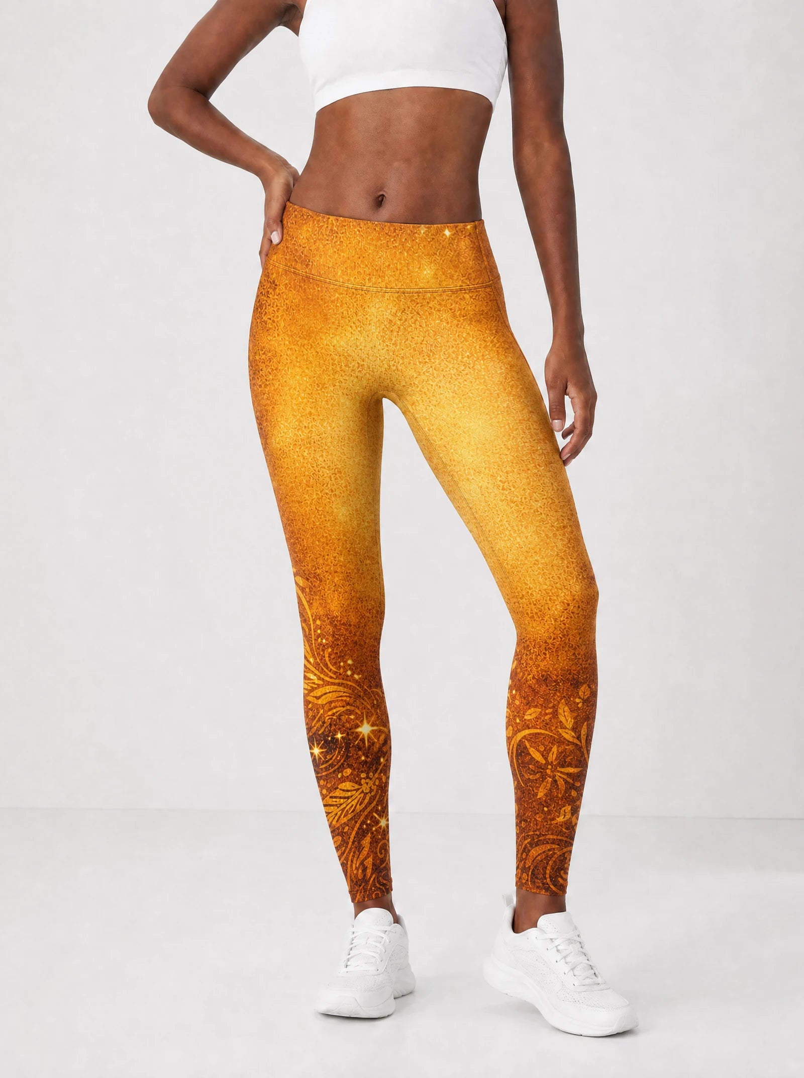 Amara Leggings — front view on model