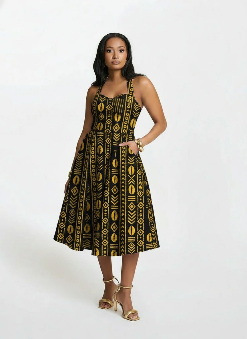 "Lamu" Corset Dress