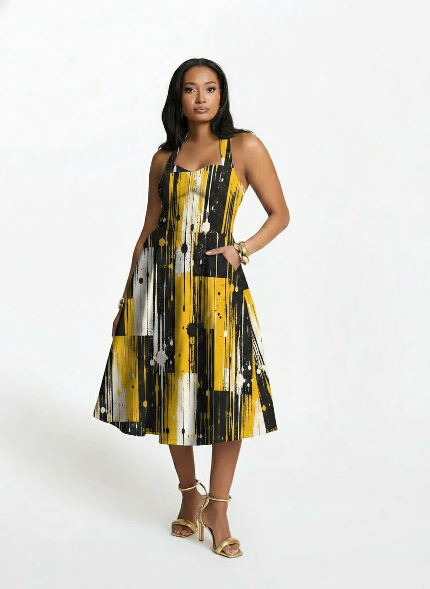 "Mvua" Corset Dress
