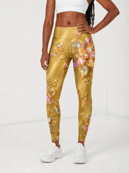 "Angavu" Leggings — front view on model