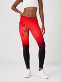 "Selah" Red Leggings
