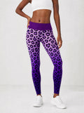 "Unstoppable" Amethyst Leopard Leggings