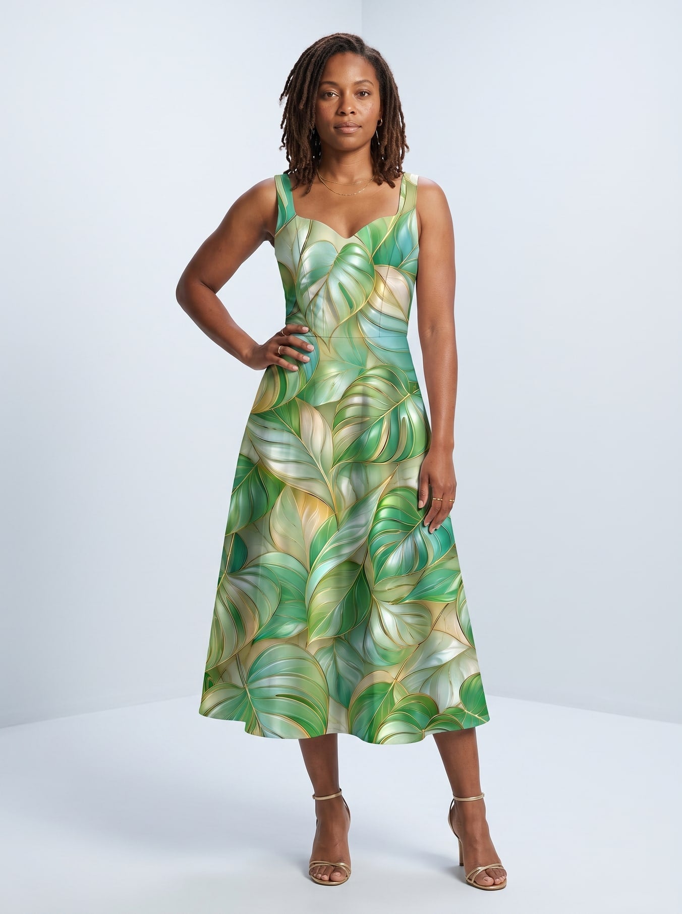 "Mwitu" Corset Dress