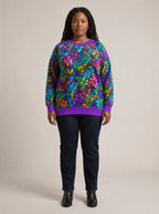 "Upinde" Sweatshirt — front view on model