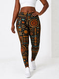 Afrocentric Pattern Leggings