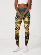 "Kifalme" Leggings — front view on model