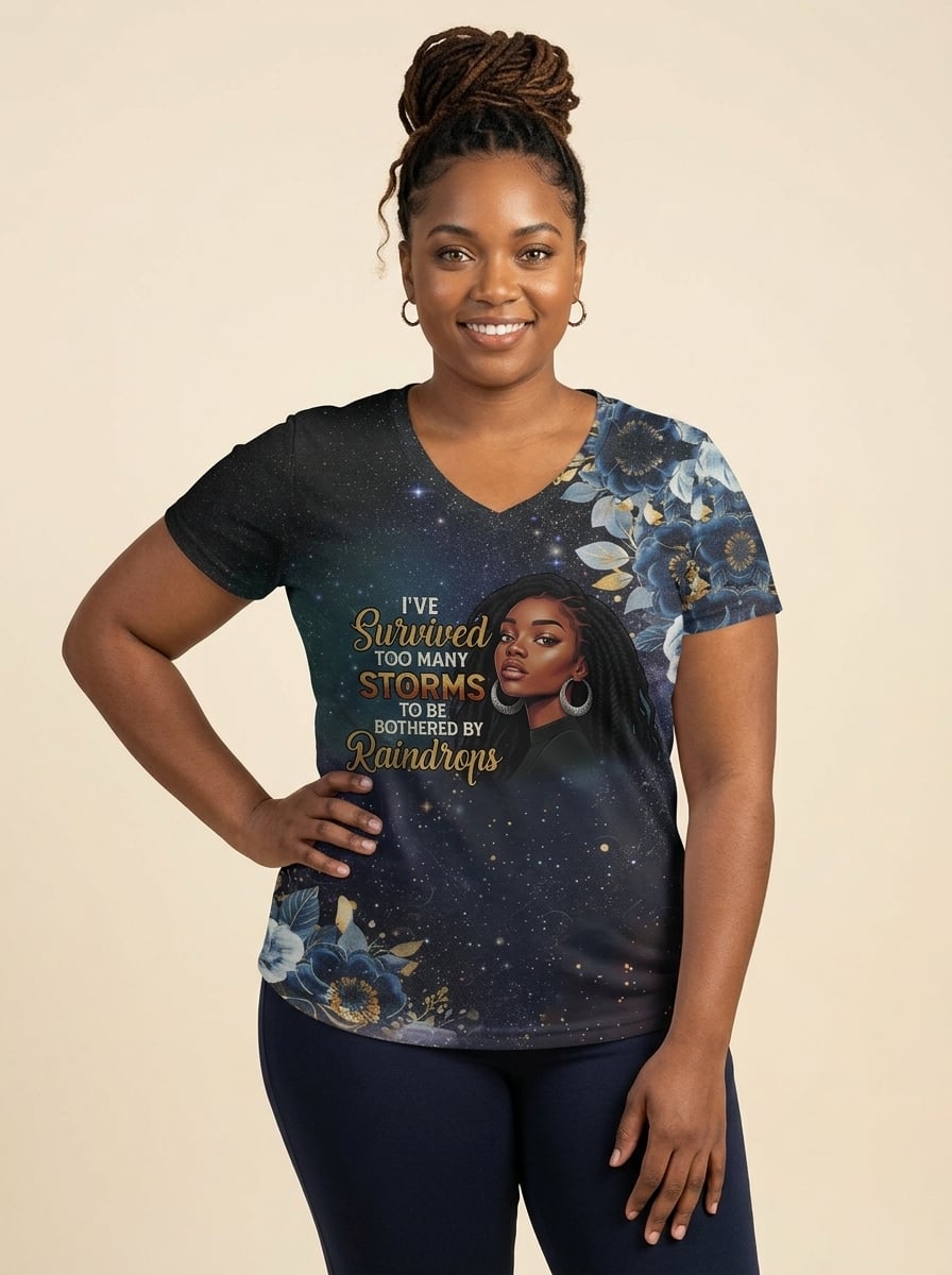 Nyota V-Neck T-Shirt