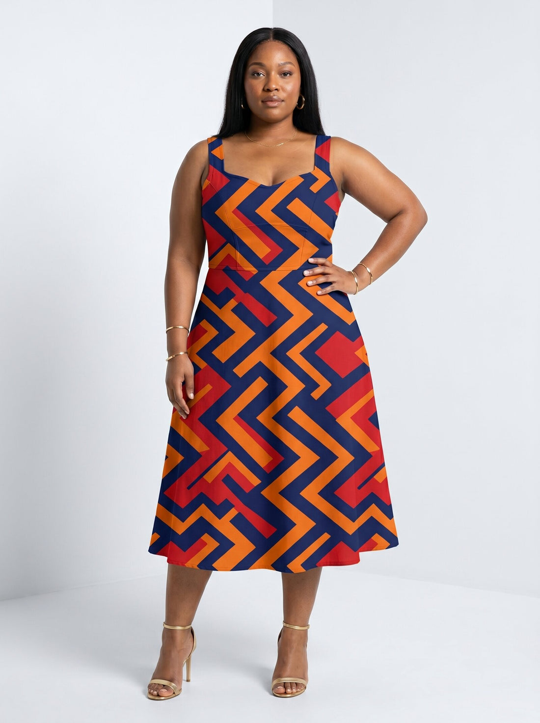 "Nzinga" Corset Dress
