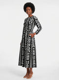 "Kuba" Viscose Midi Dress Promo