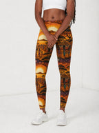 "Kijiji" Leggings — front view on model