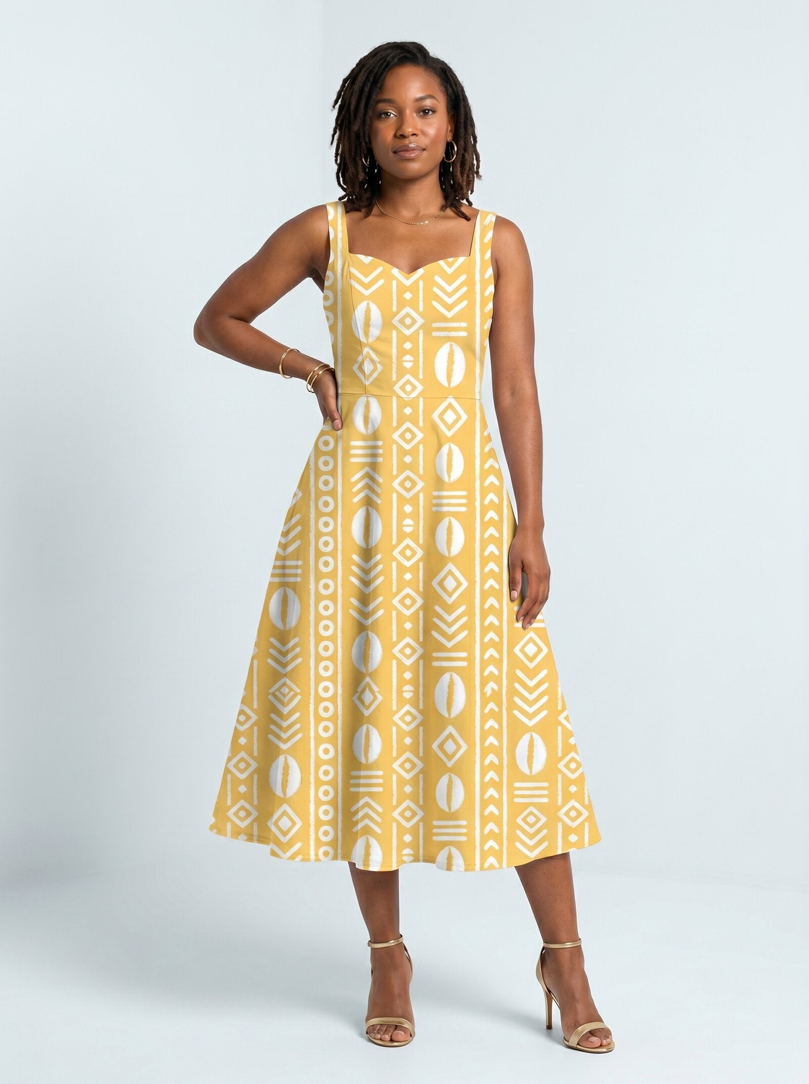 "Oshun Dhahabu" Corset Dress