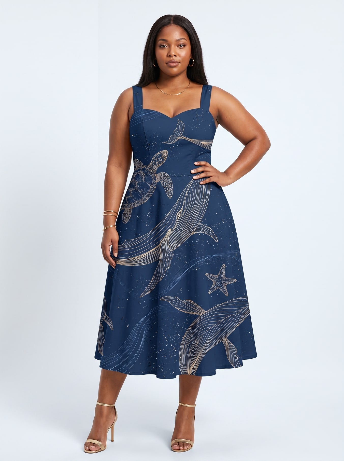 "Pwani" Corset Dress