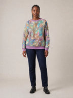 "Almasi" Sweatshirt — front view on model