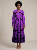 "Popo" Halloween Long Puff Sleeve Dress