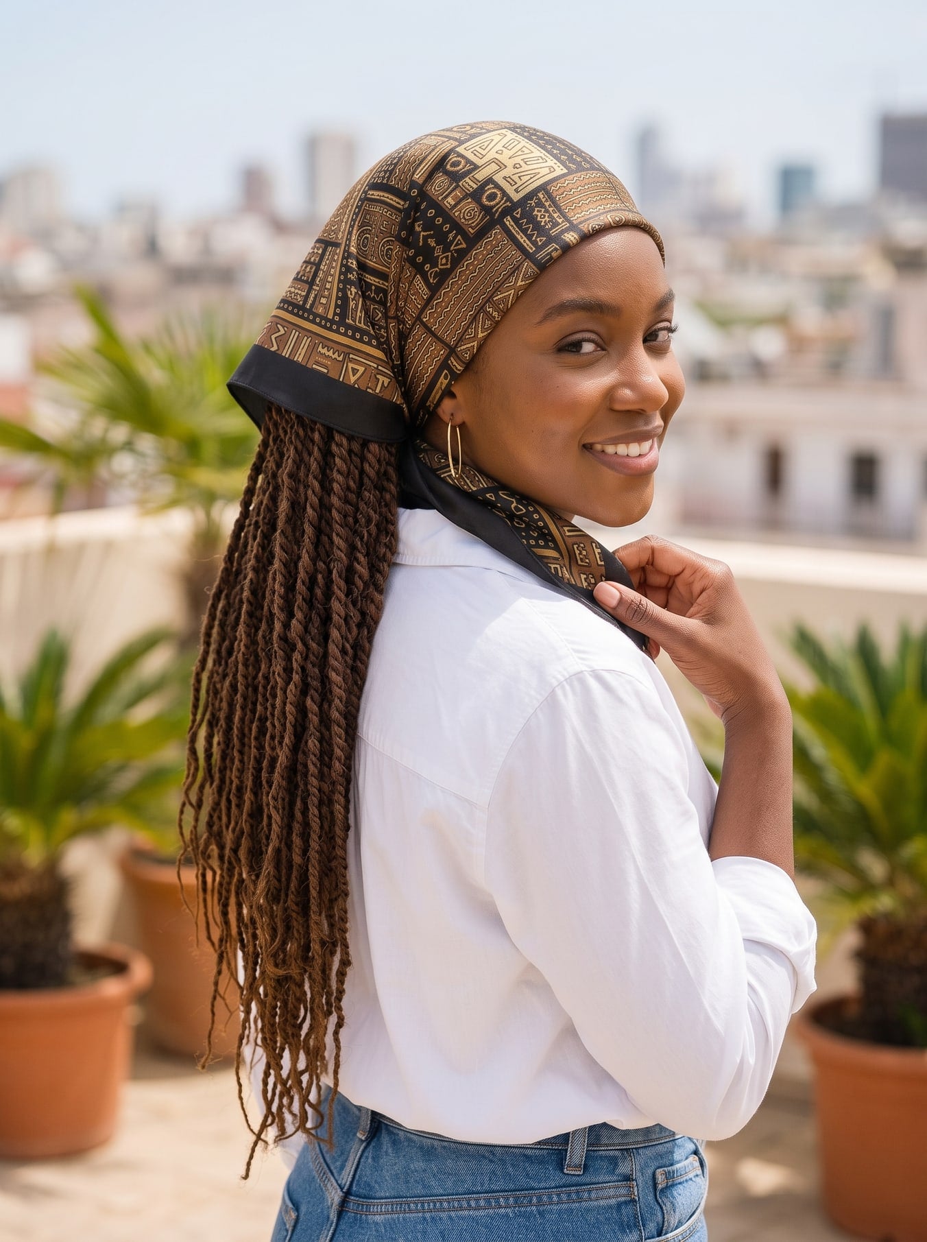 "Sankofa" Bandana