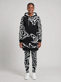 "Kimbunga" Hoodie Dress
