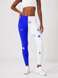 Feeling Blacknificient Blue Leggings