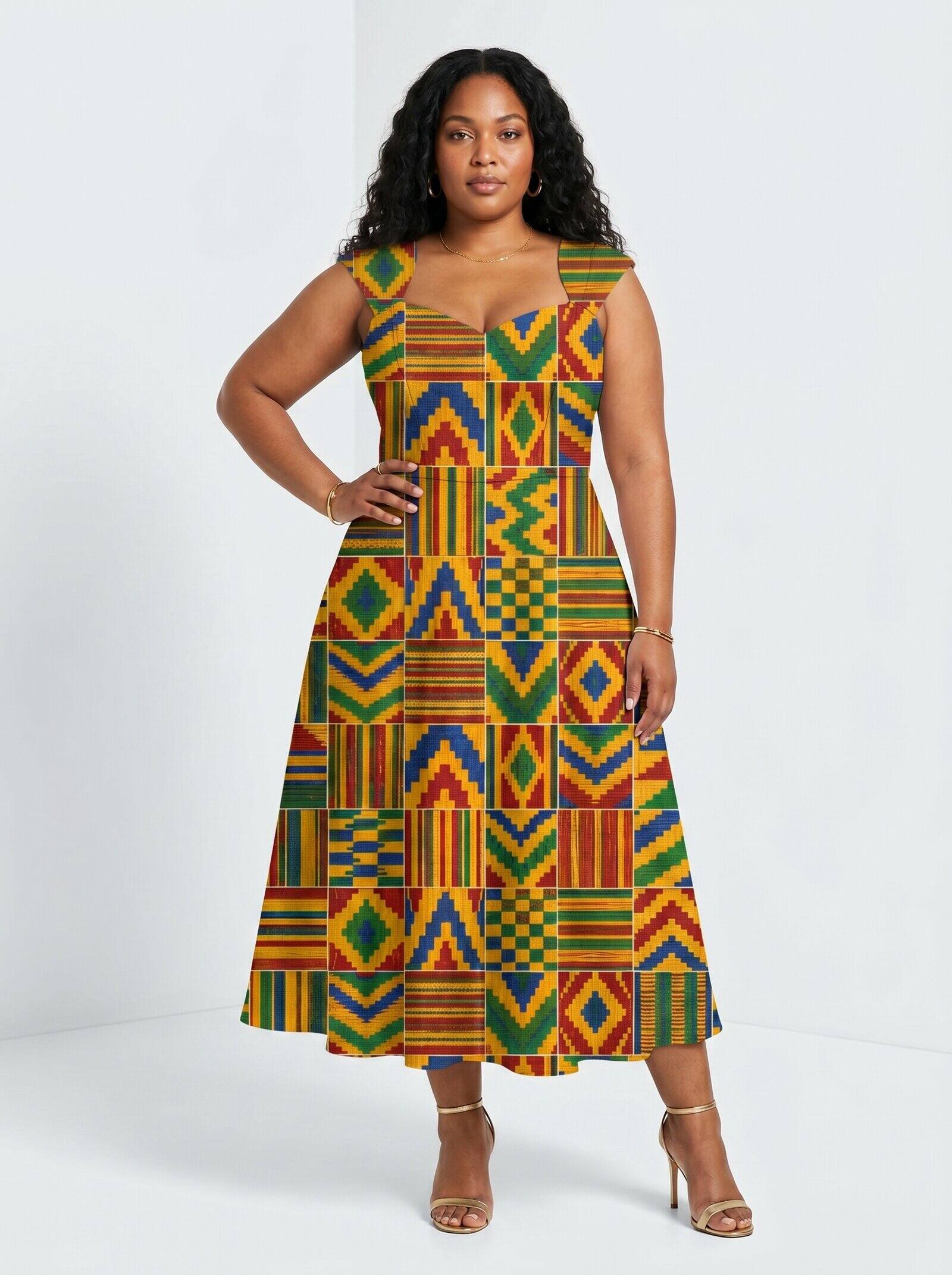 "Kumasi" Corset Dress