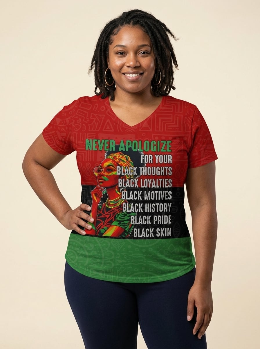 Unapologetic V-Neck T-Shirt
