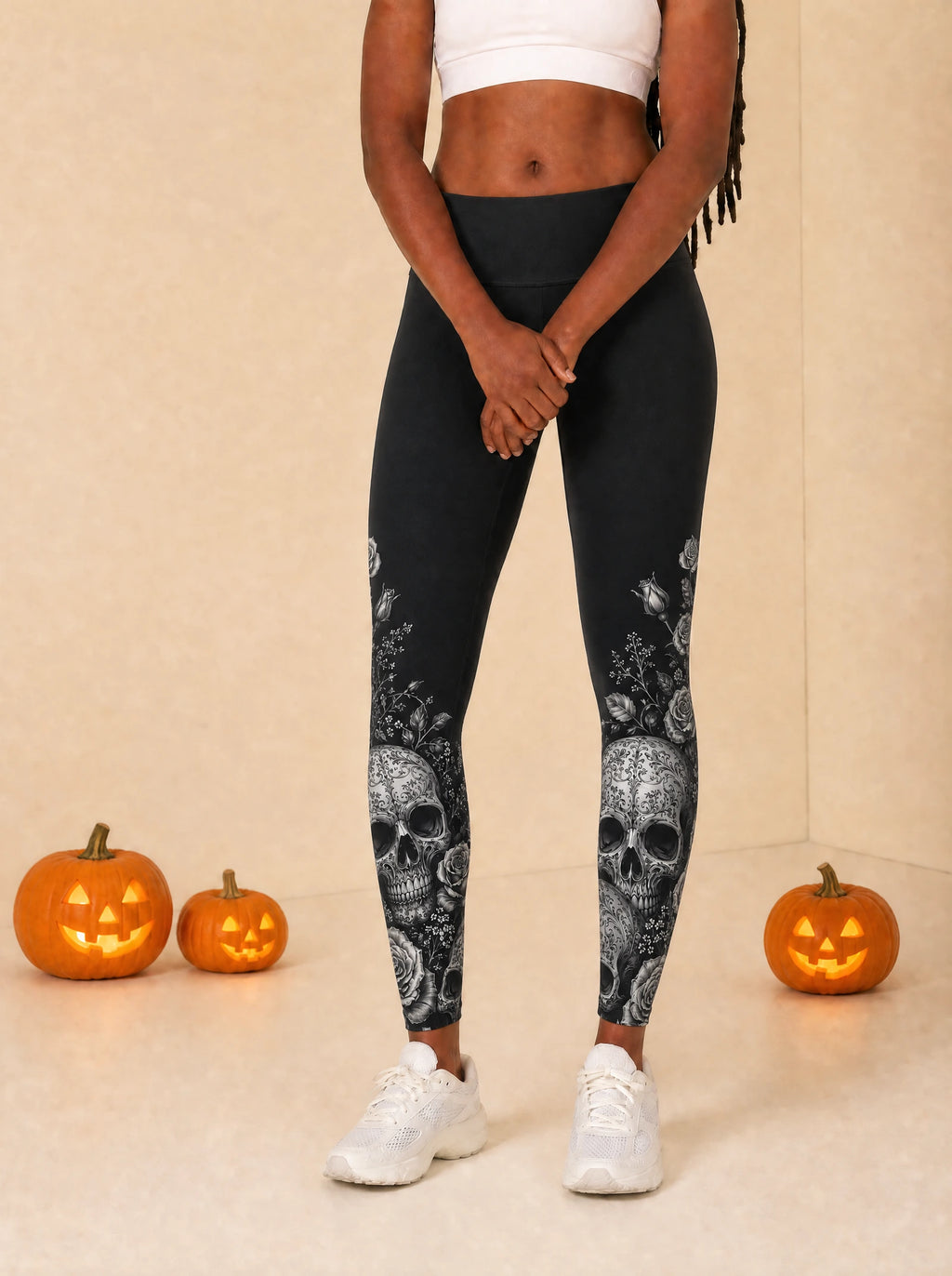 "Mizimu" Leggings — front view on model