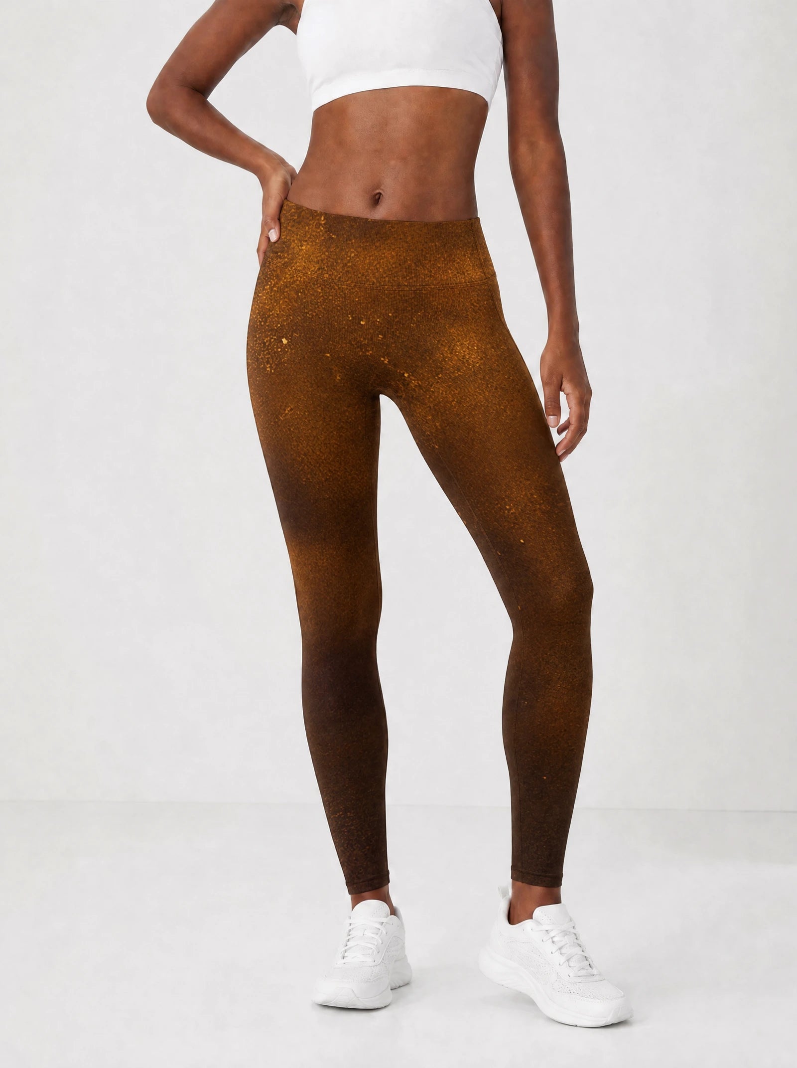 "Zuri" Leggings — front view on model