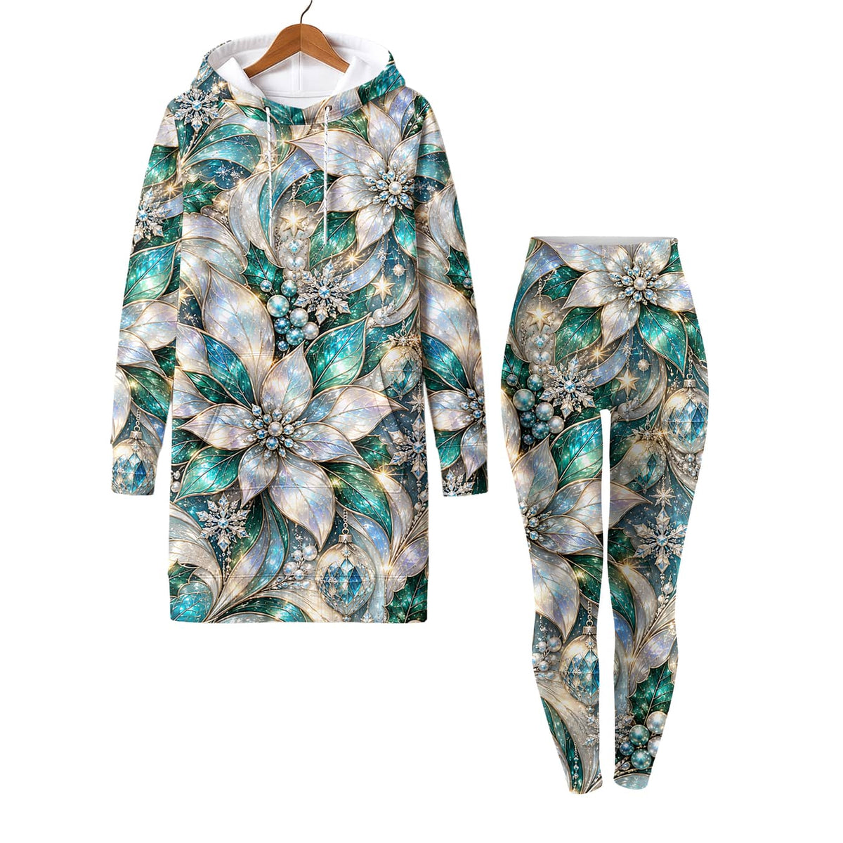 "Baridi" Hoodie Dress & Leggings Deal