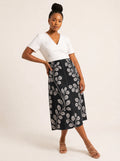 "Kivuli" V Neck Midi Dress
