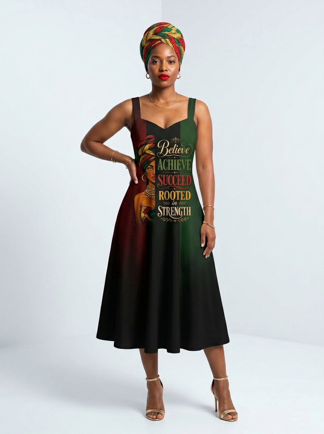 "Nguvu" Corset Dress