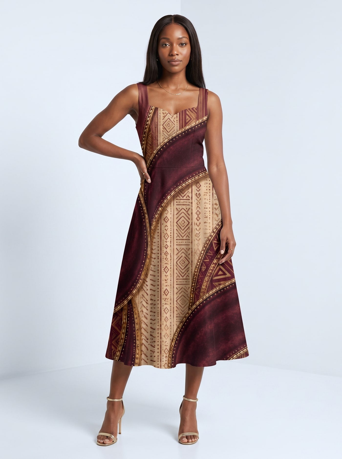 "Tapa" Corset Dress