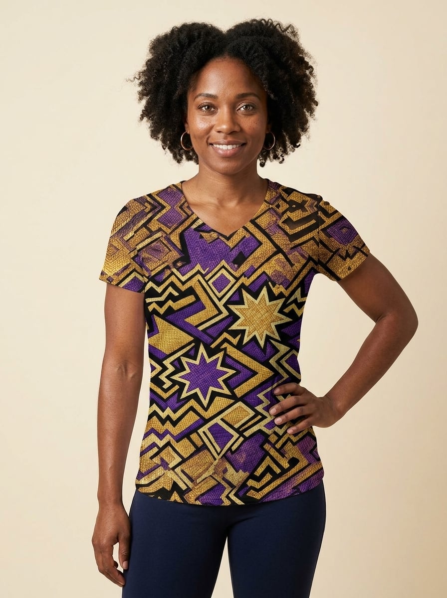 Sheba V-Neck T-Shirt
