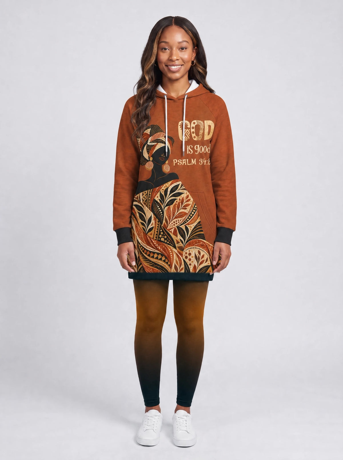 "Sifa" Hoodie Dress & Leggings Deal