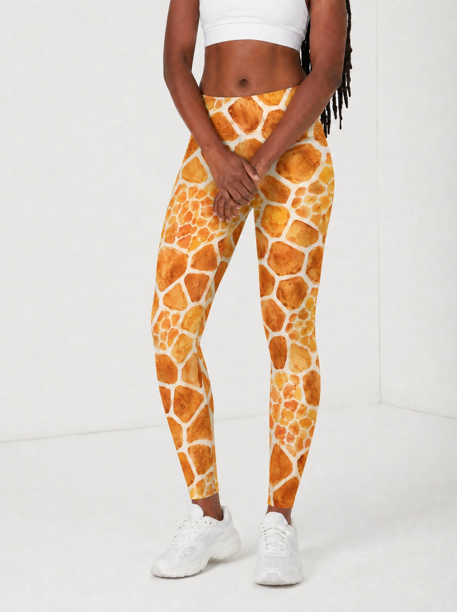 "Twiga" Leggings — front view on model