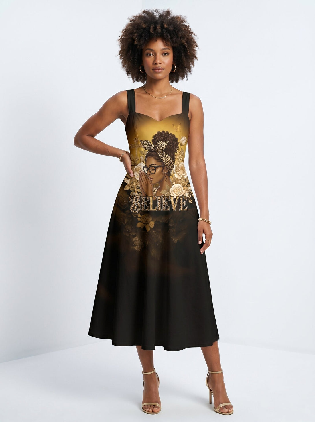 "Imani" Amber Corset Dress