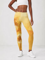 Ancestral Flame Leggings — front view on model