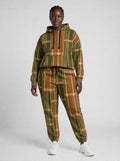 "Safu" Olive Gold Hoodie & Jogger Set