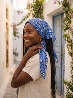 "Oshun" Royal Blue Bandana