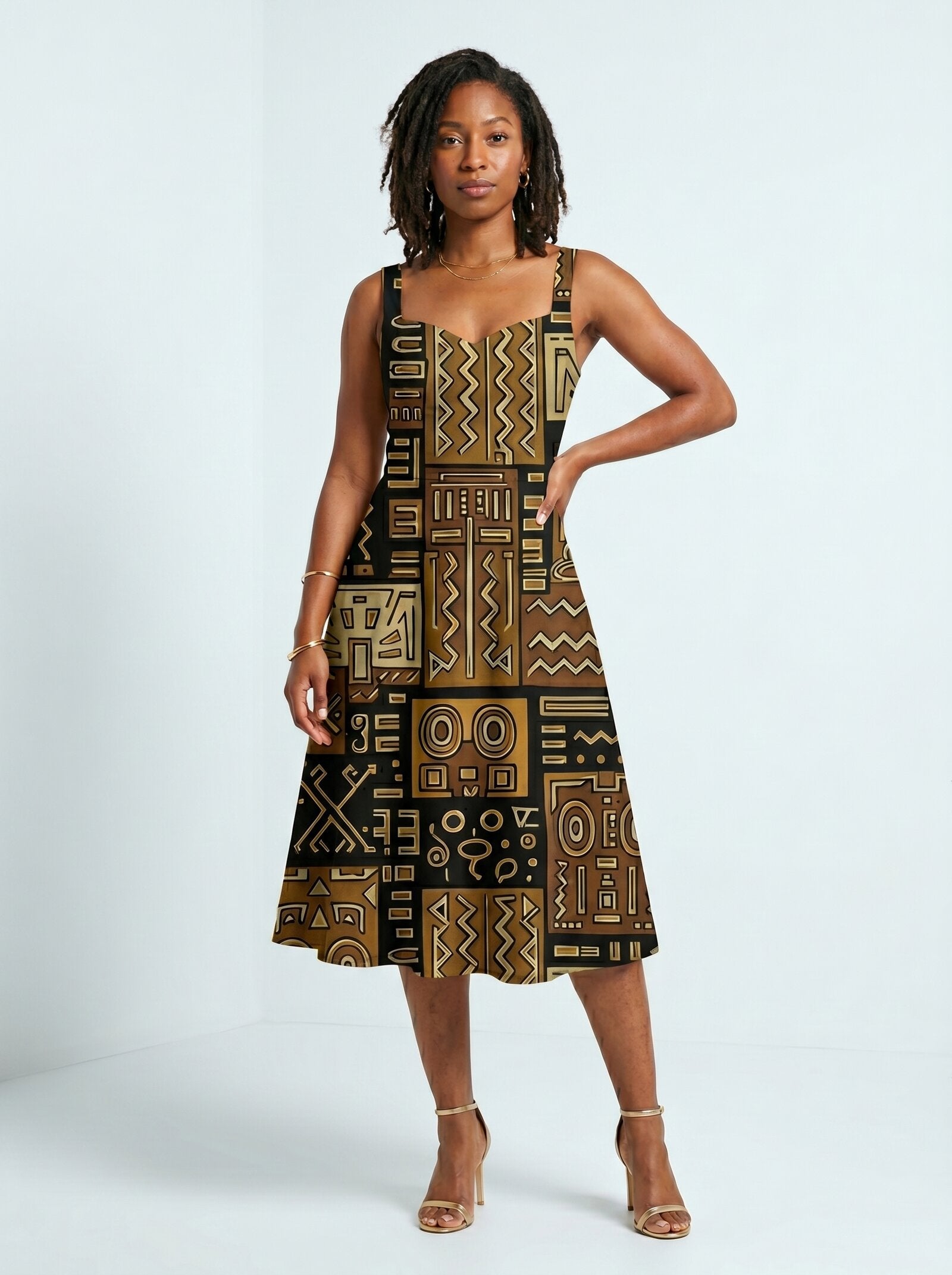 "Sankofa" Corset Dress
