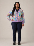 "Almasi" Cardigan — front view on model