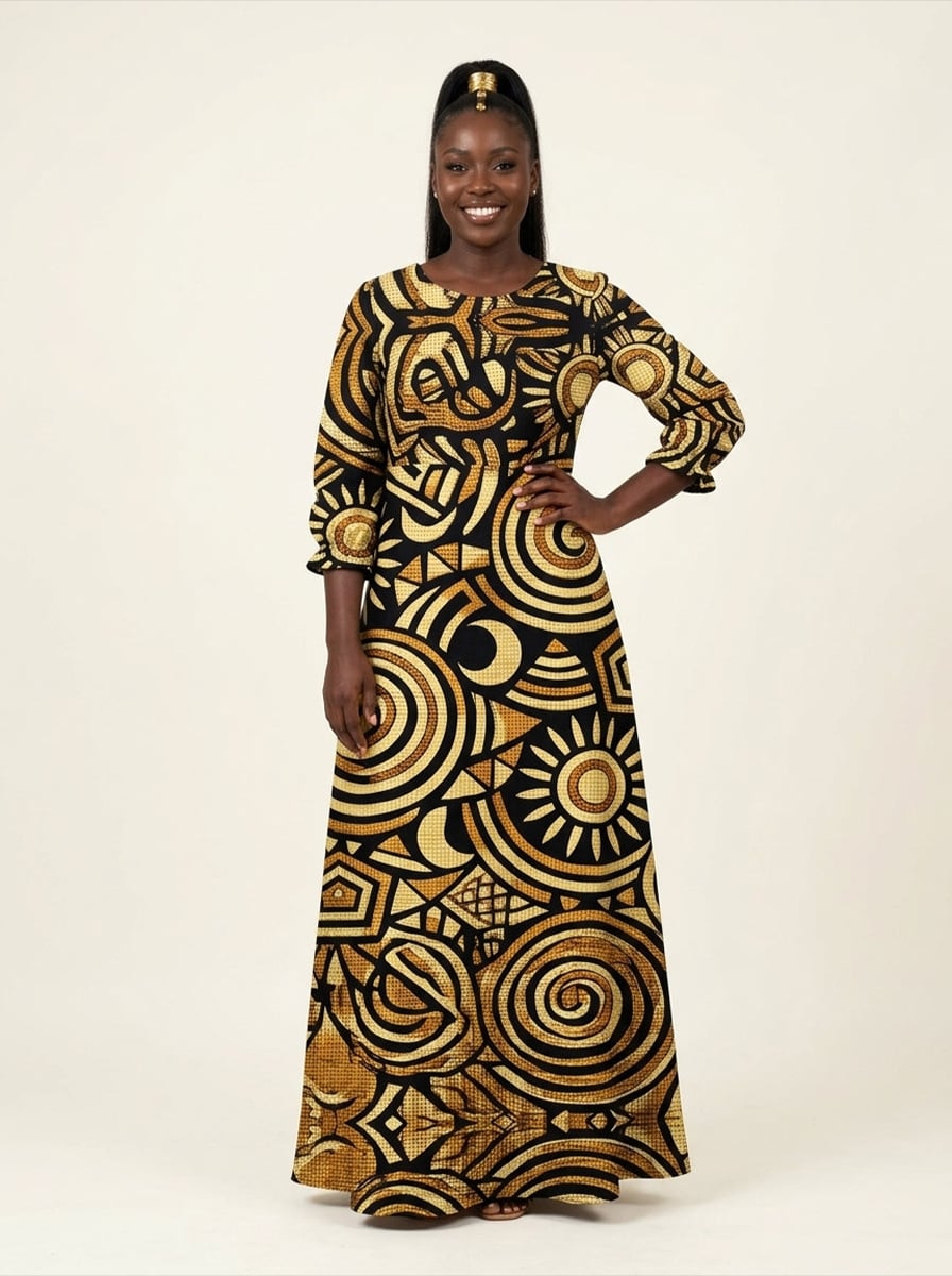 Sahara Long Maxi Dress & Leggings Deal