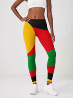 Furaha Leggings — front view on model