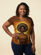 "Amara" V-Neck T-Shirt