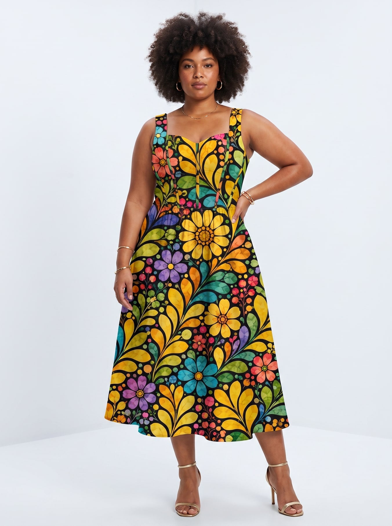 "Njano" Corset Dress