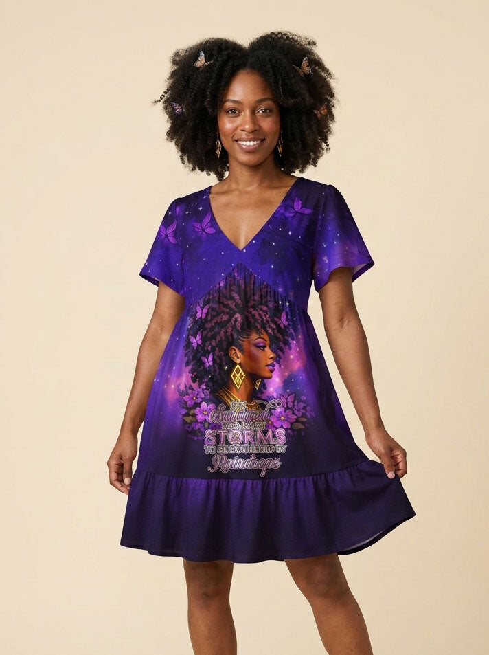 Storm Floral Dress