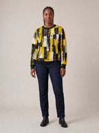 "Mvua" Sweatshirt — front view on model